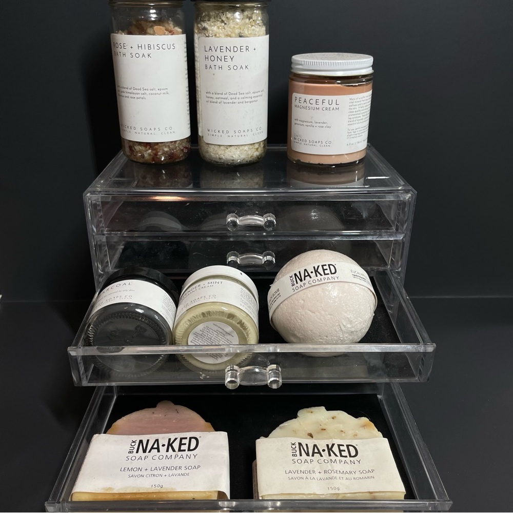 New! ☆ HP! Luxury Self-Care Skin & Bath Products Gift Set - Picture 5 of 5